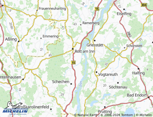 Mapa MICHELIN Feldkirchen - ViaMichelin