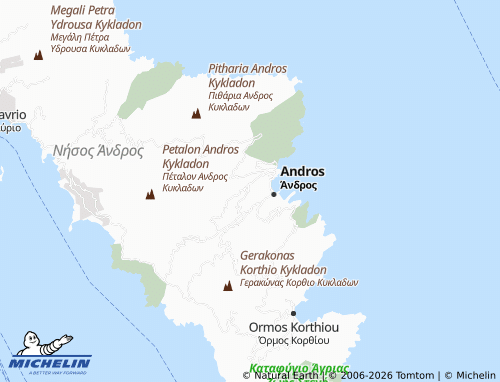 Carte MICHELIN Mesathoyrio - ViaMichelin