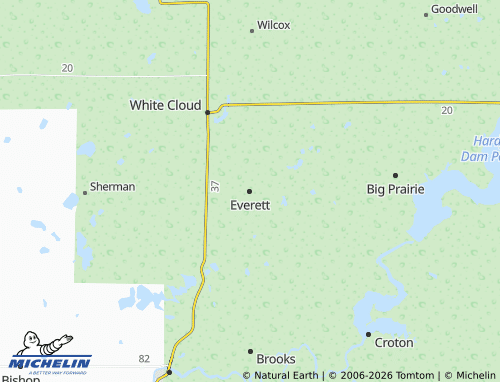 Mappa MICHELIN Everett - ViaMichelin