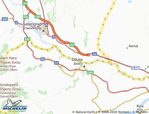 Mappa MICHELIN Generalovo - ViaMichelin
