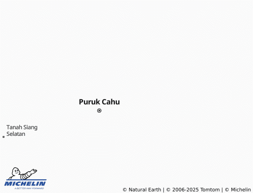 MICHELIN Muara Bumban map - ViaMichelin