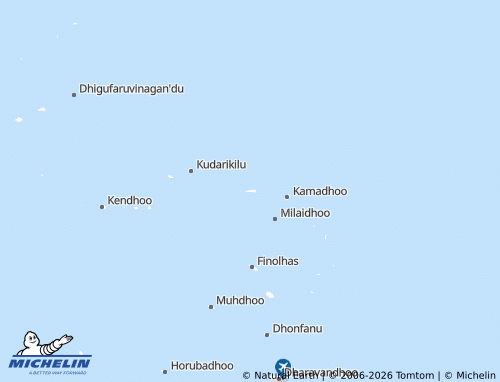 Mappa MICHELIN Lan'daagiraavaru - ViaMichelin