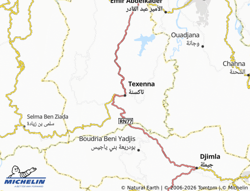 Mapa MICHELIN Takisnah - ViaMichelin
