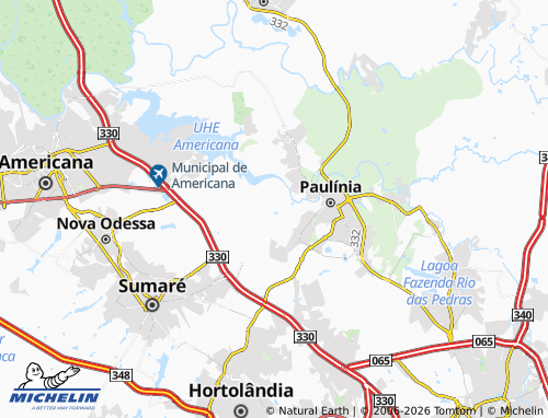 Mapa MICHELIN São Bento - ViaMichelin