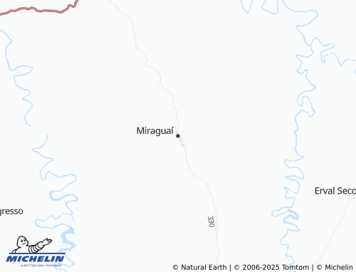 MICHELIN Miraguaí map - ViaMichelin