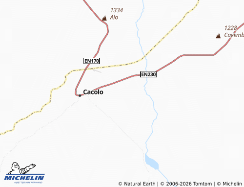 MICHELIN Chabundo map - ViaMichelin