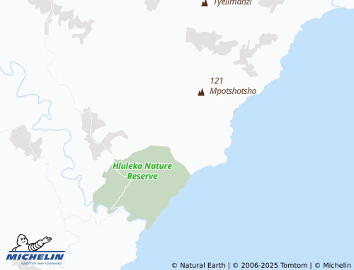 MICHELIN Nkonkoni map - ViaMichelin