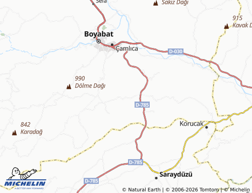 Mappa MICHELIN Doğuca - ViaMichelin