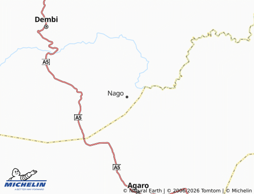 Mappa MICHELIN Nago - ViaMichelin