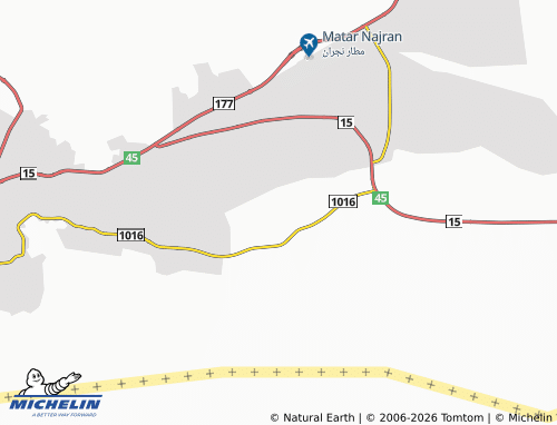 MICHELIN-Landkarte al-Khaleef - ViaMichelin