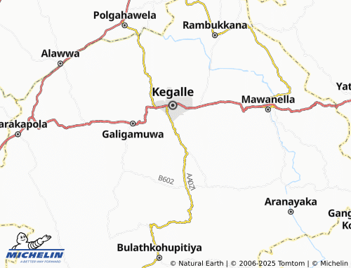 MICHELIN Buluruppa map - ViaMichelin