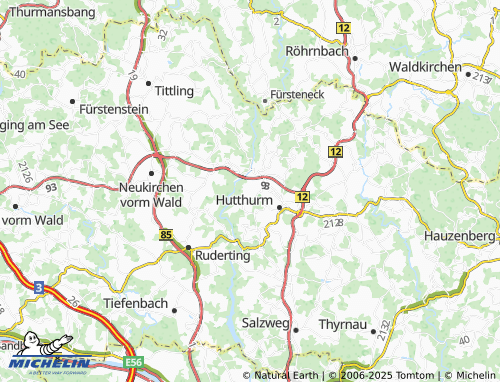 MICHELIN Grabling map - ViaMichelin