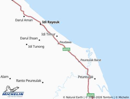 Mapa MICHELIN Meunasah Krueng - ViaMichelin