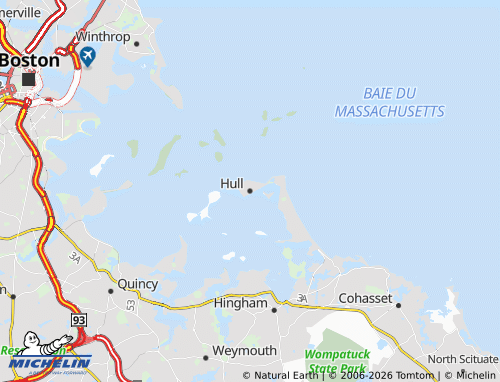 Mapa MICHELIN Hull - ViaMichelin