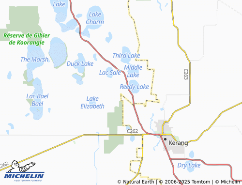 MICHELIN Fairley map - ViaMichelin