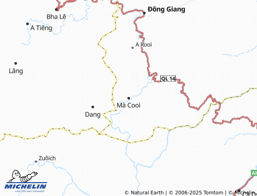 MICHELIN Mà Cooi map - ViaMichelin