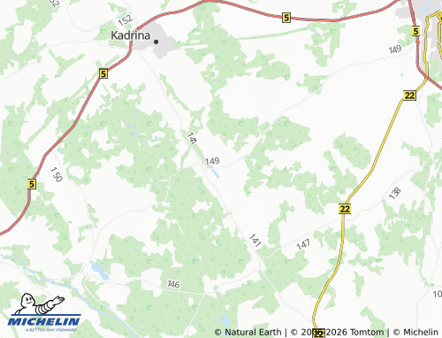 Carte MICHELIN Jõepere - ViaMichelin