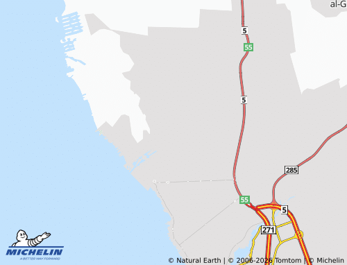 MICHELIN-Landkarte al-Nour - ViaMichelin