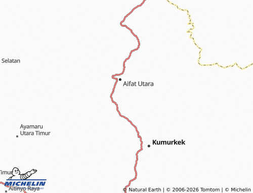 Mapa MICHELIN Bori Timur - ViaMichelin
