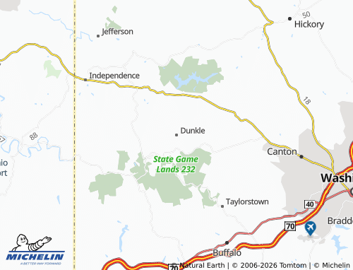 Carte MICHELIN Dunkle - ViaMichelin