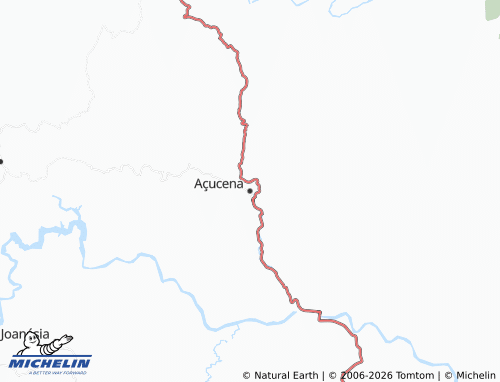 MICHELIN Açucena map - ViaMichelin