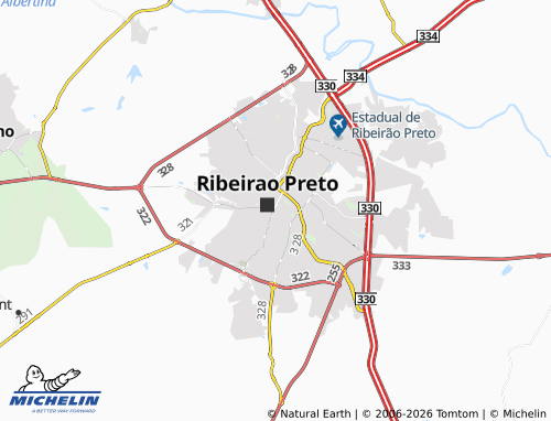 Mapa MICHELIN Setor Central - ViaMichelin