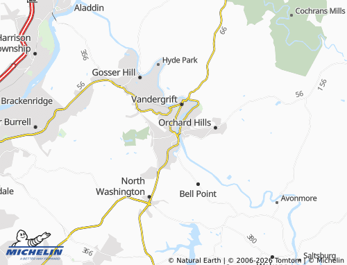 Carte MICHELIN Oklahoma - ViaMichelin