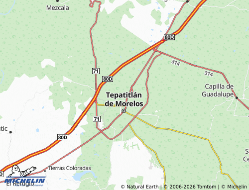 Mapa MICHELIN San Alberto - ViaMichelin