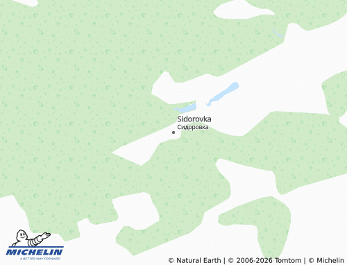 MICHELIN-Landkarte Sidorovka - ViaMichelin