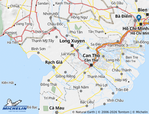MICHELIN-Landkarte Cờ Đỏ - ViaMichelin