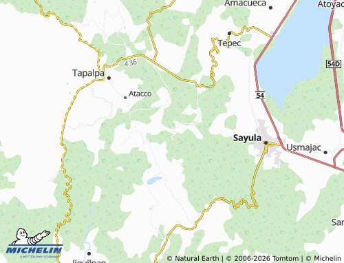 MICHELIN San Miguel map - ViaMichelin