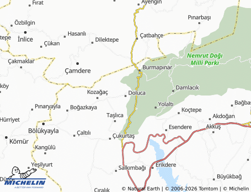 MICHELIN Doluca map - ViaMichelin