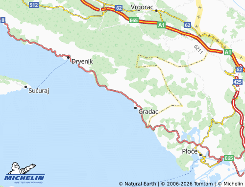 MICHELIN-Landkarte Brist - ViaMichelin