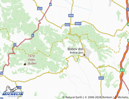 Mappa MICHELIN Golema Fucha - ViaMichelin
