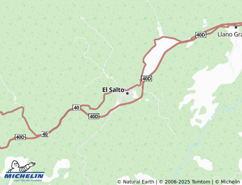 MICHELIN Americana map - ViaMichelin