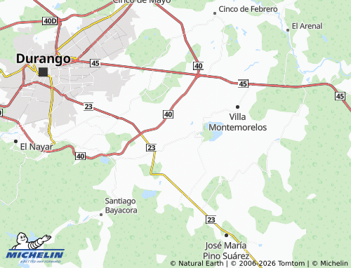 Mapa MICHELIN Veintiocho de Septiembre - ViaMichelin