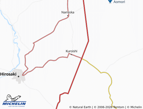 Mappa MICHELIN Kuroishi - ViaMichelin