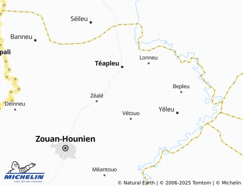 MICHELIN-Landkarte Trodapleu - ViaMichelin