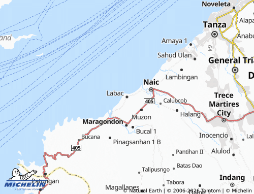 MICHELIN Labac map - ViaMichelin