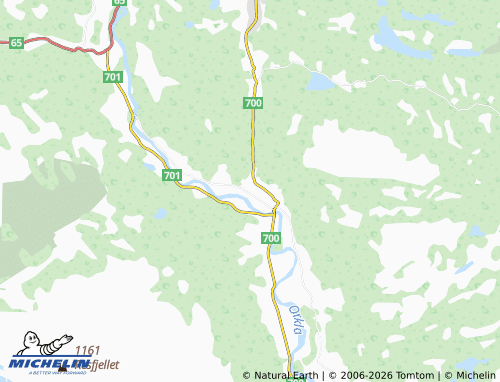 MICHELIN-Landkarte Voll - ViaMichelin
