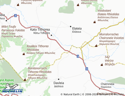 Carte MICHELIN Agia Paraskevi - ViaMichelin