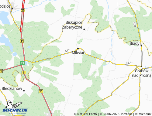 MICHELIN Komorów map - ViaMichelin