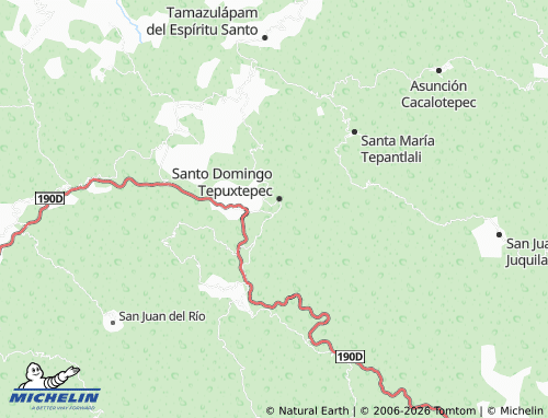 MICHELIN El Calvario map - ViaMichelin
