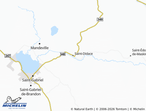 Mappa MICHELIN Saint-Didace - ViaMichelin