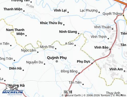 Mapa MICHELIN Quỳnh Thọ - ViaMichelin