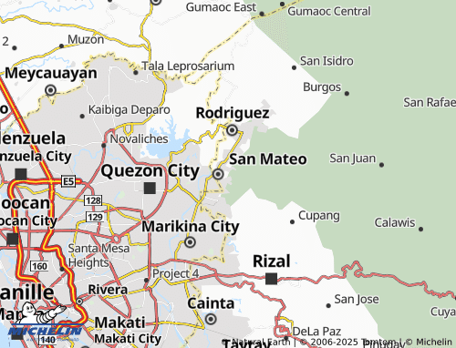 MICHELIN Dulong Bayan 2 map - ViaMichelin