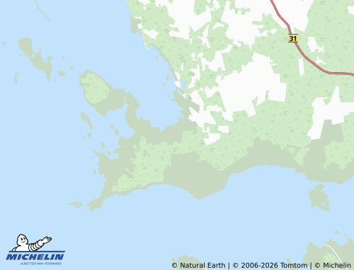 MICHELIN Põgari-Sassi map - ViaMichelin