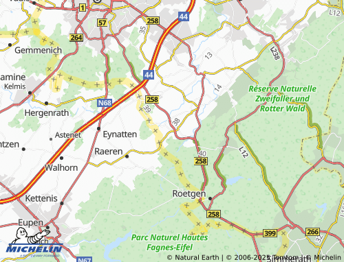 Carte MICHELIN Sief - ViaMichelin