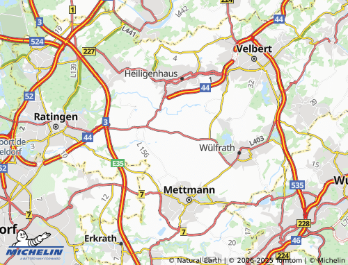 MICHELIN Neubrück map - ViaMichelin