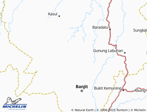 MICHELIN Rebang Tinggi map - ViaMichelin